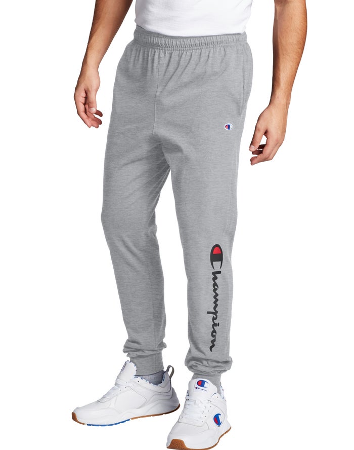 Jogger Champion Hombre - Classic Jersey Script Logo ( Gris ) 4961053-EG